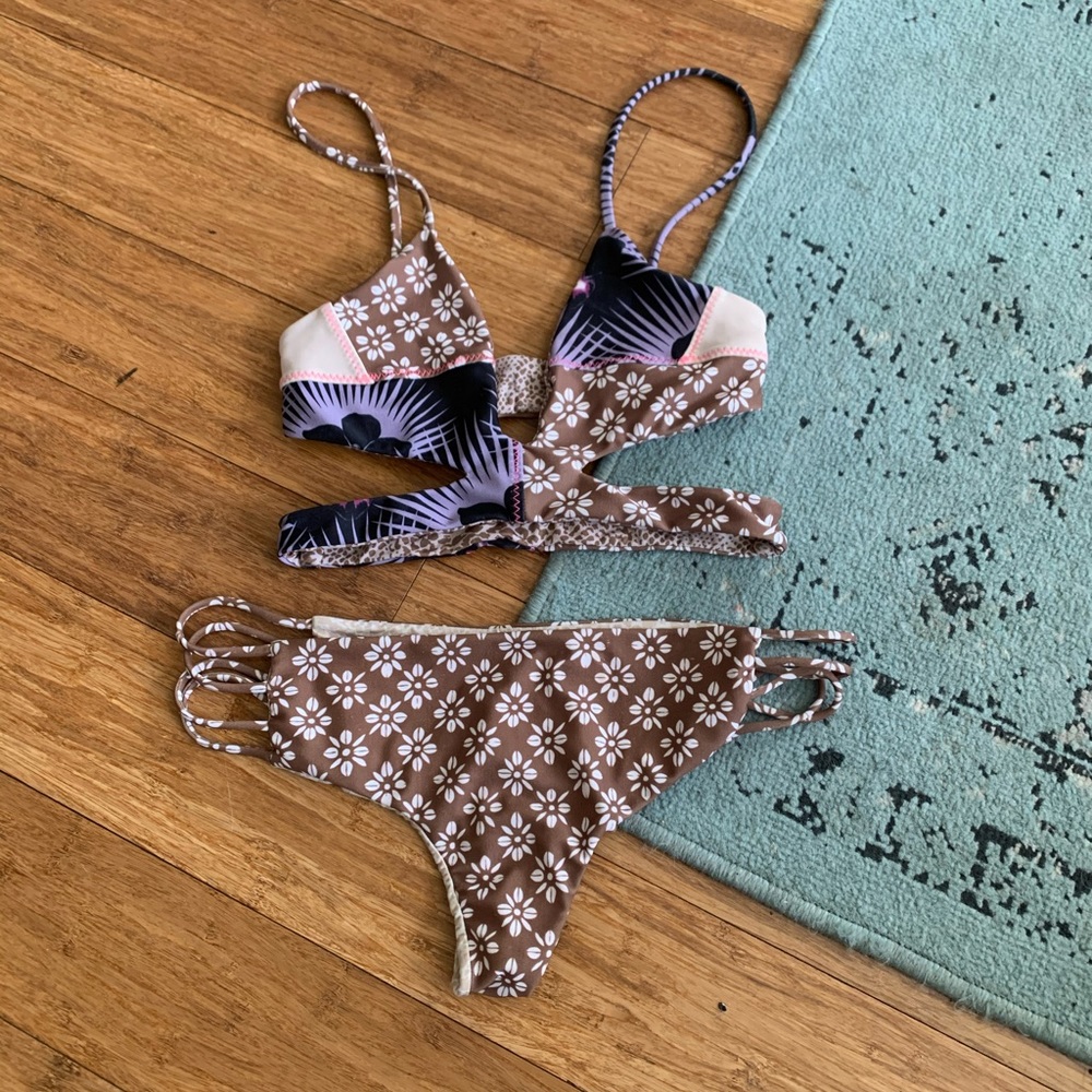 Acacia Swimwear Haku Top + Molokai Bottoms Set